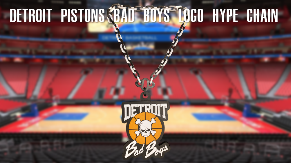 Detroit Bad Boys Big Logo Hype Chain