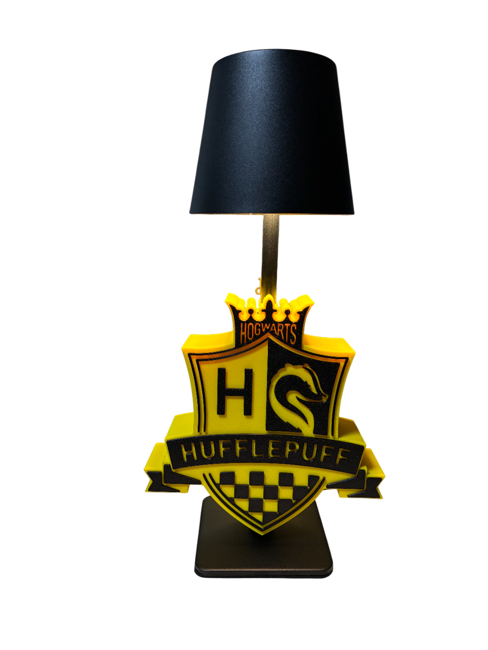Hufflepuff Crest Lamp