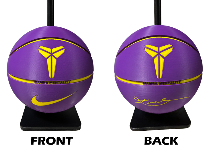 Kobe Bryant Mamba Mentality Basketball Lamp – Rechargeable LED Light