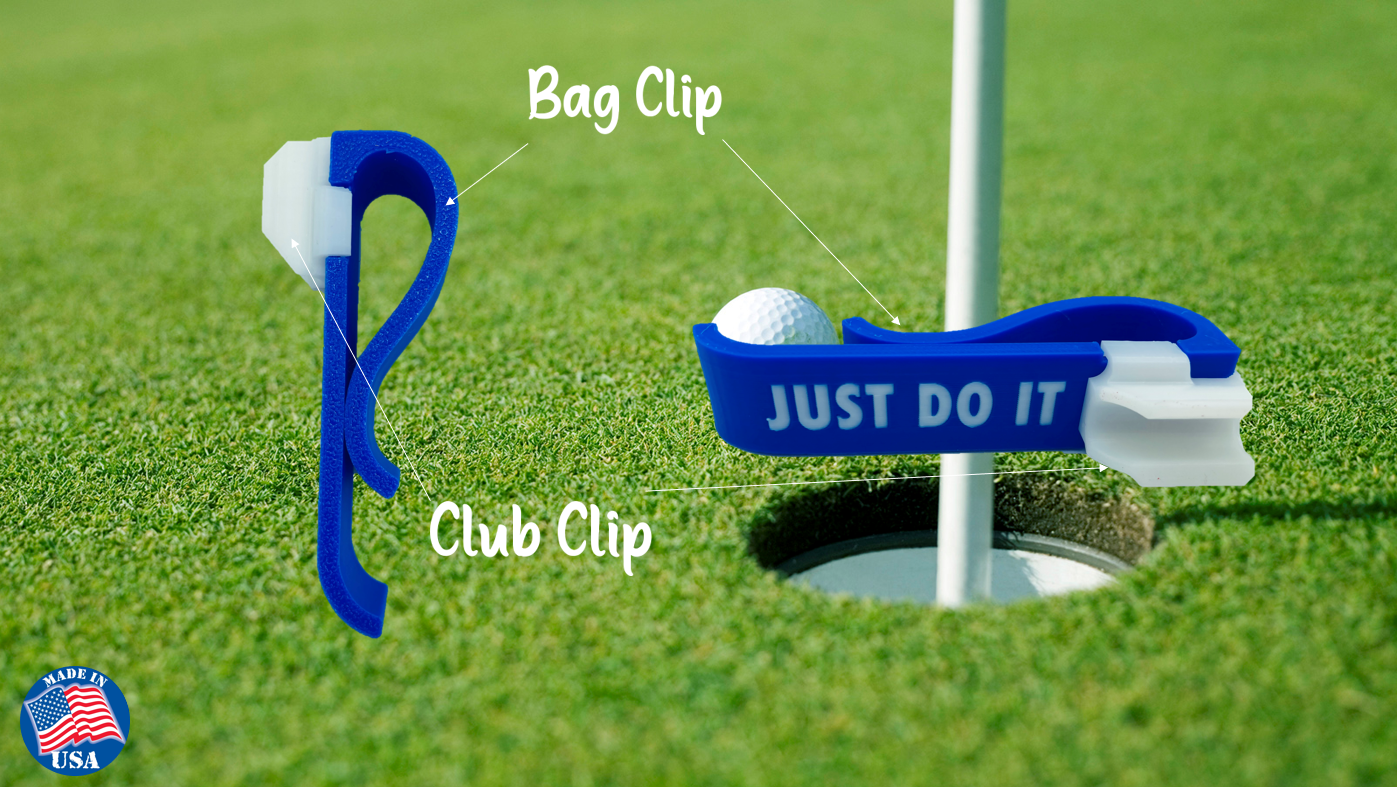 Nike 14 PC Golf Club Organizer Clip Putter Bag Holder 3D Printed