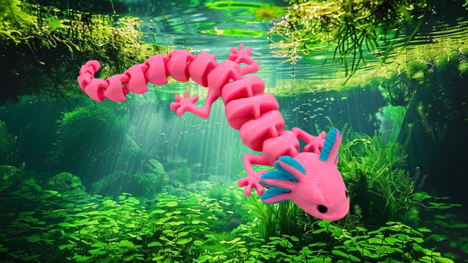Articulated Axolotl (Realistic)