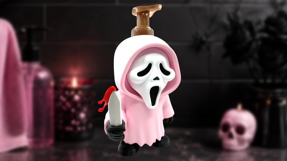 Ghostface Soap Holder | Fits Bath & Body Works Foaming Soaps