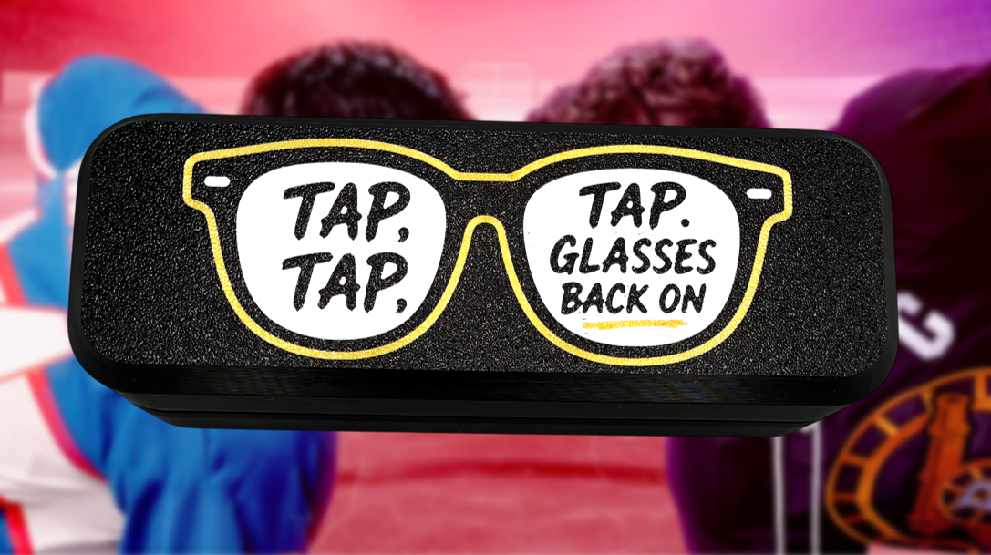 Heated Rivalry Hollanov Inspired Hardshell Glasses Case with Magnetic Closure
