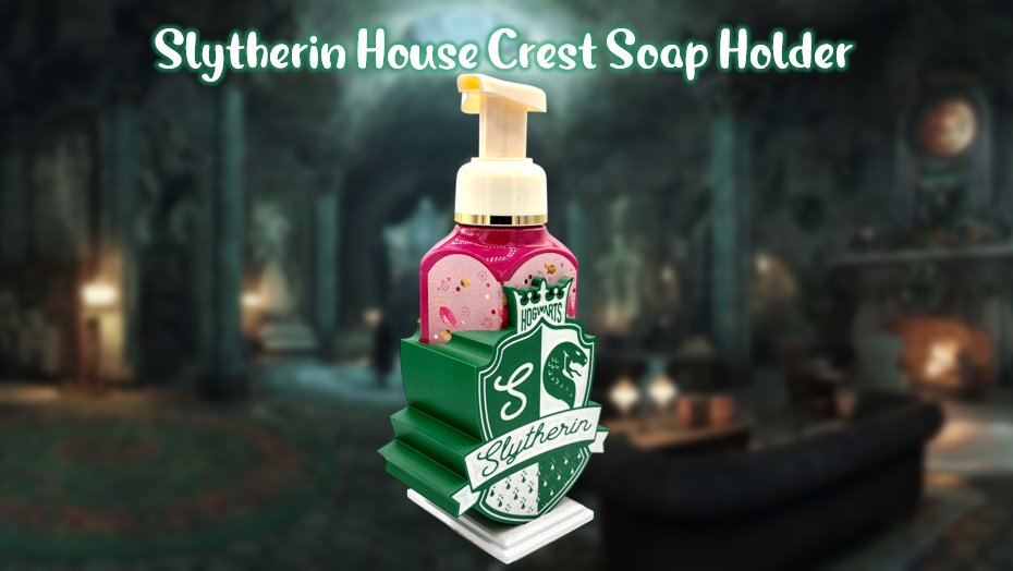 Slytherin Crest Soap Holder