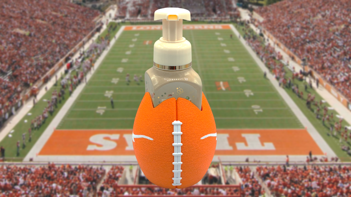 Texas Longhorns Football Soap Holder