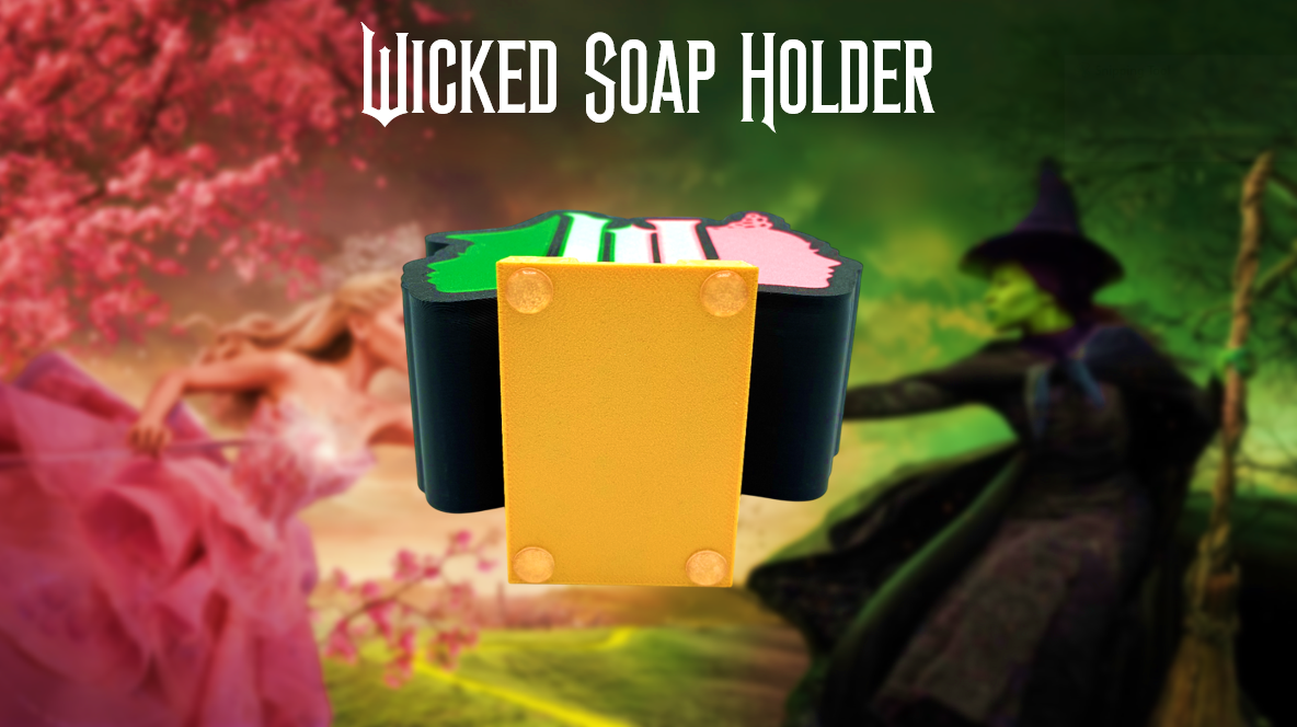 Wicked Elphaba & Glinda Soap Holder