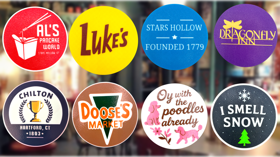 Gilmore Girls Inspired Coaster 4 Pack