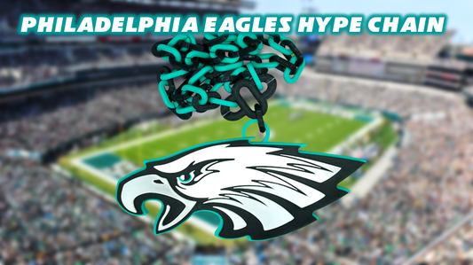 Philadelphia Eagles Football Logo Hype Chain 3D Printed