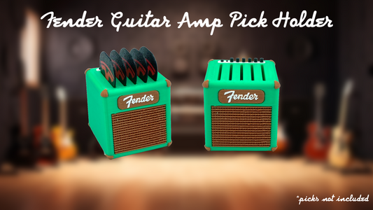 Fender Guitar Amp Pick Holder Storage Rack (Holds up to 5 Picks)