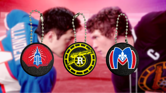 Heated Rivalry Hockey Team Logo Fidget Clicker Keychains – 3 Pack