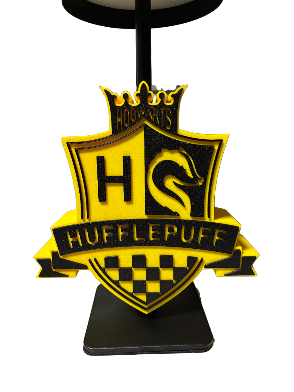 Hufflepuff Crest Lamp