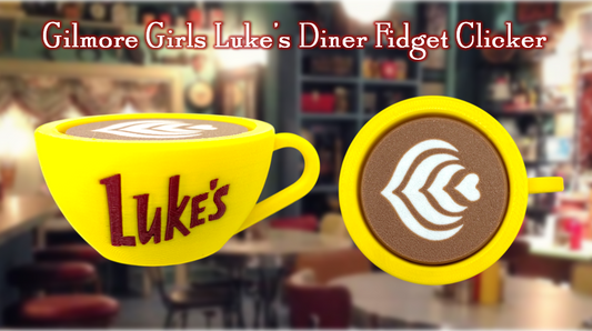 Gilmore Girls Luke's Diner Fidget Clicker