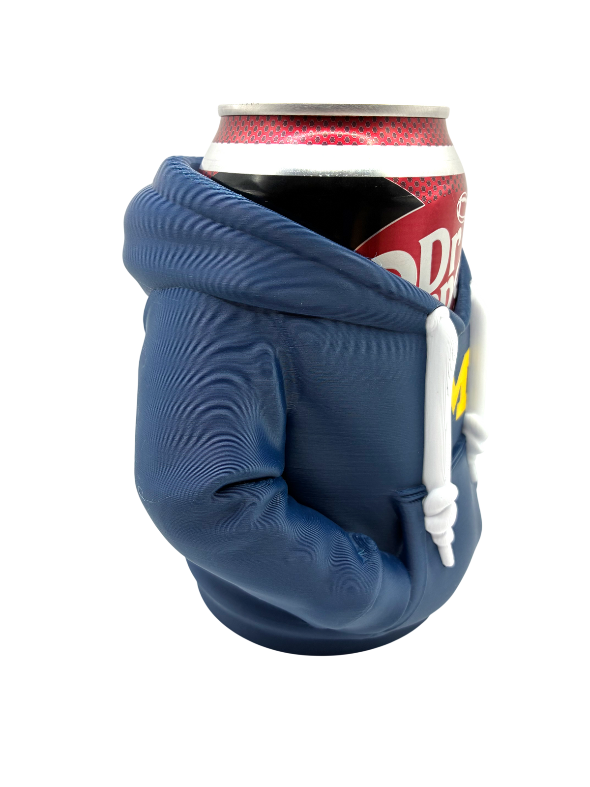 University of Michigan U of M Hoodie-Style Can Holder Koozie/ Pencil Cup