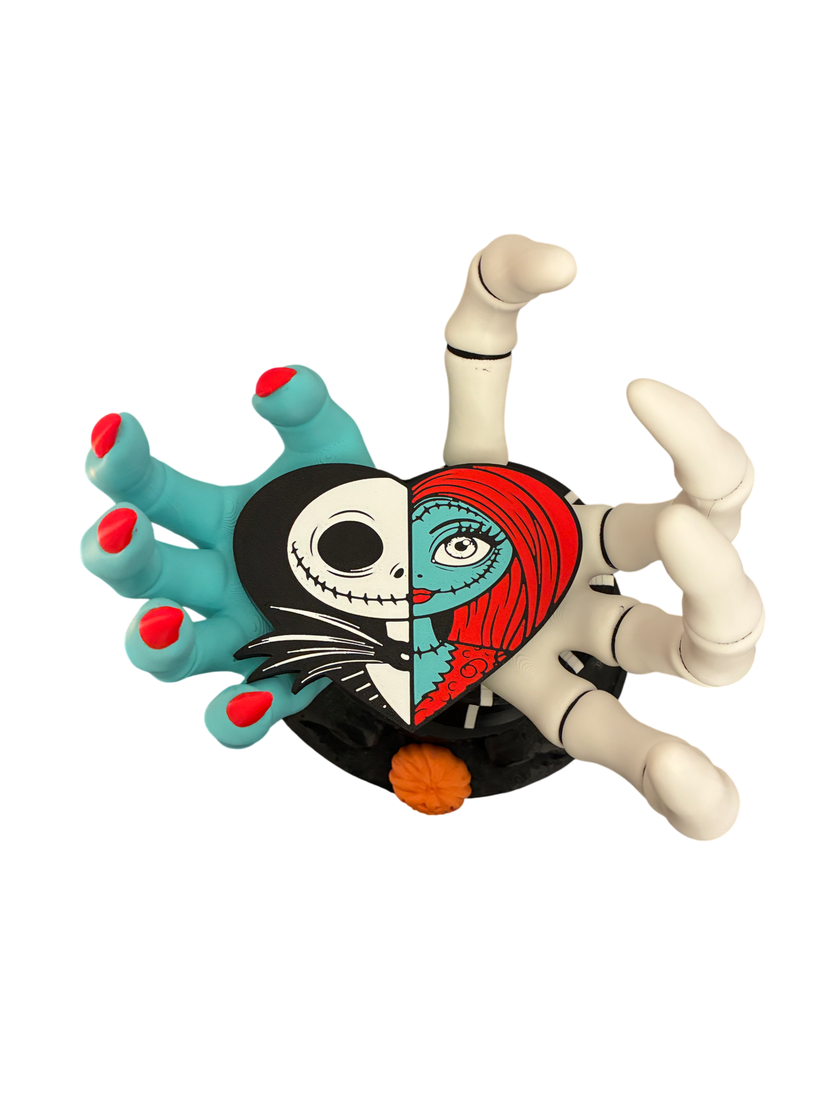 🎃 Nightmare Before Jack Skellington & Sally Inspired Candle Holder