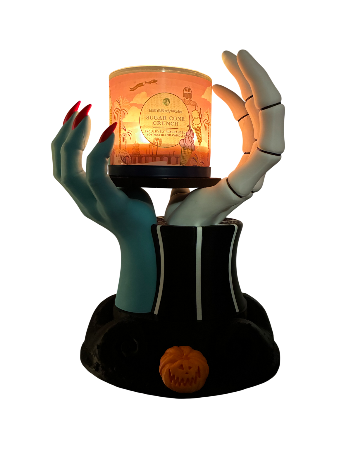🎃 Nightmare Before Jack Skellington & Sally Inspired Candle Holder