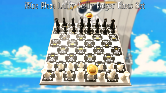 One Piece Luffy Jolly Roger Chess Set