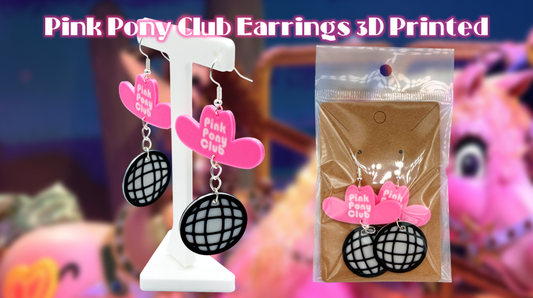Pink Pony Club Dangle Drop Earrings
