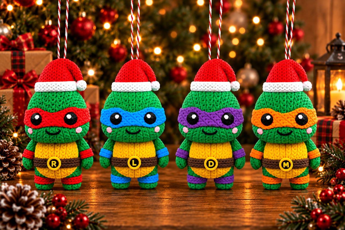 Teenage Mutant Ninja Turtles Christmas Ornament