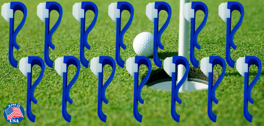 University of Kentucky 14 PC Golf Club Organizer Clip Bag Holder 3D Printed