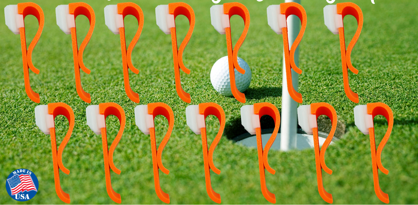 University of Texas 14 PC Golf Club Organizer Clip Bag Holder 3D Printed