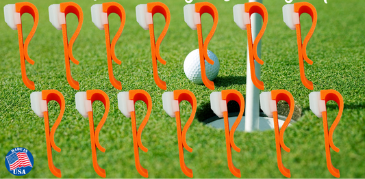 University of Texas 14 PC Golf Club Organizer Clip Bag Holder 3D Printed