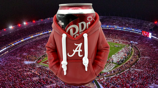 Alabama Crimson Tide Hoodie-Style Can Holder Koozie/ Pencil Cup