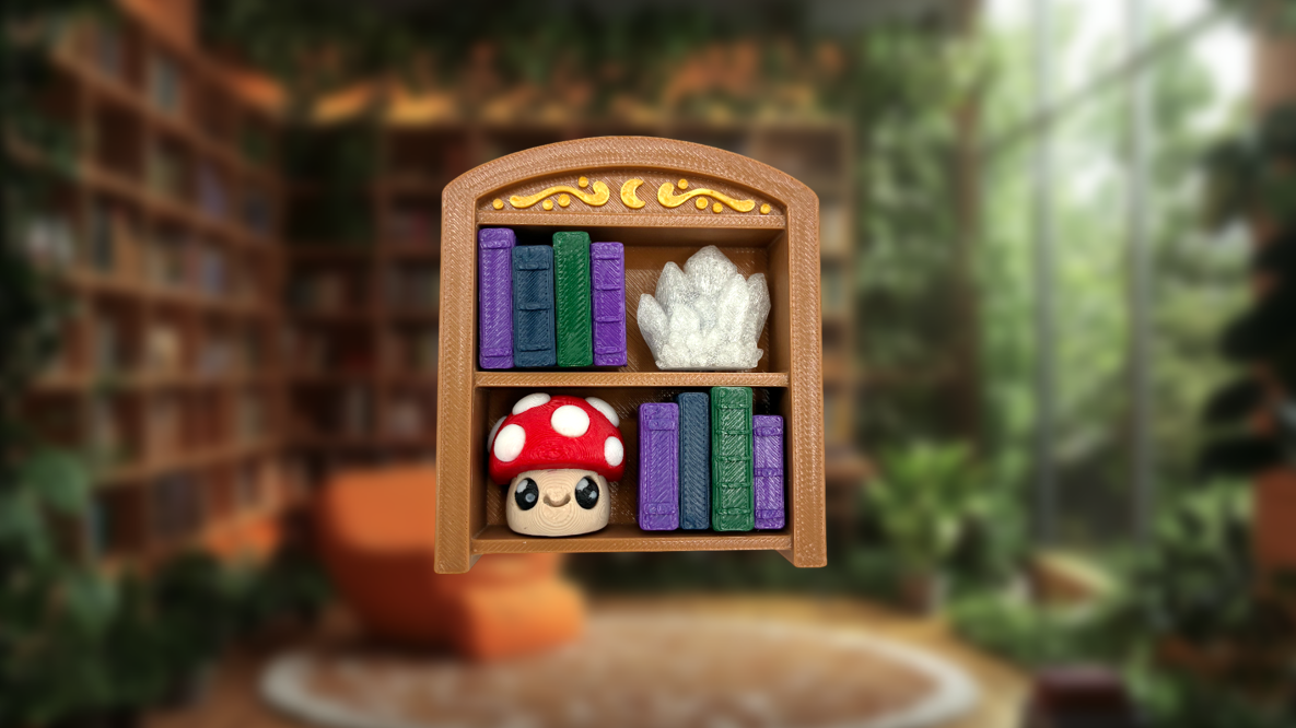Book Shelf Fidget Clicker
