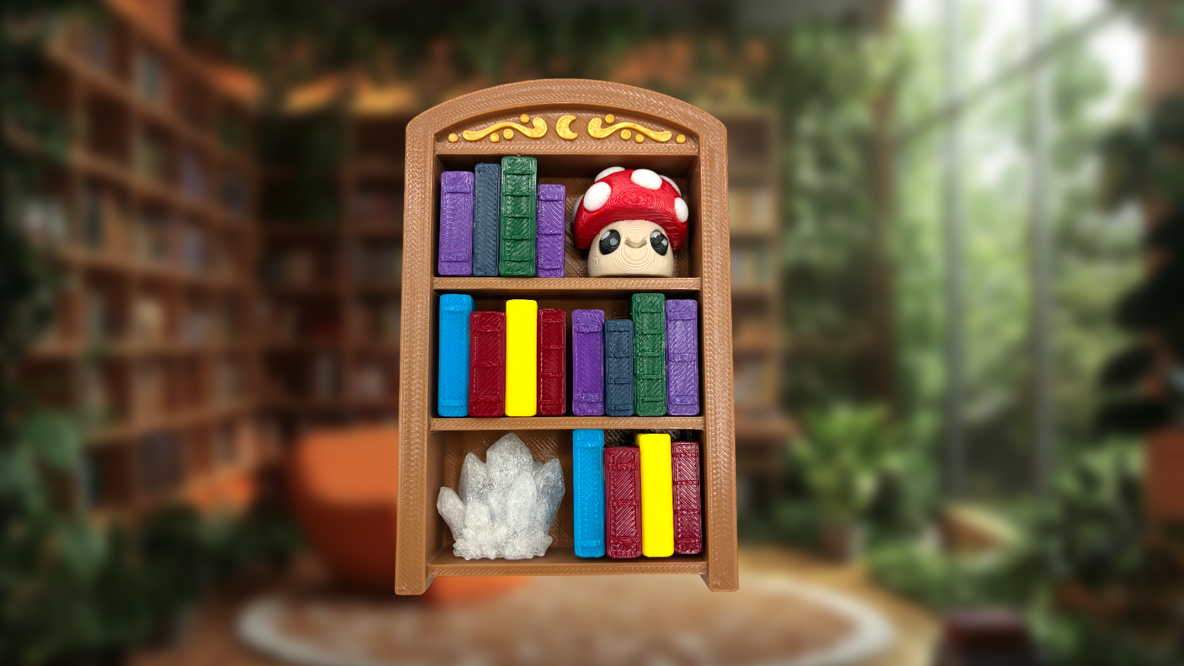 Book Shelf Fidget Clicker
