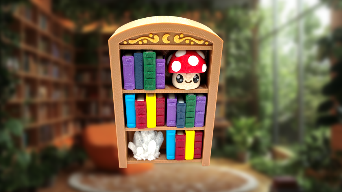 Book Shelf Fidget Clicker