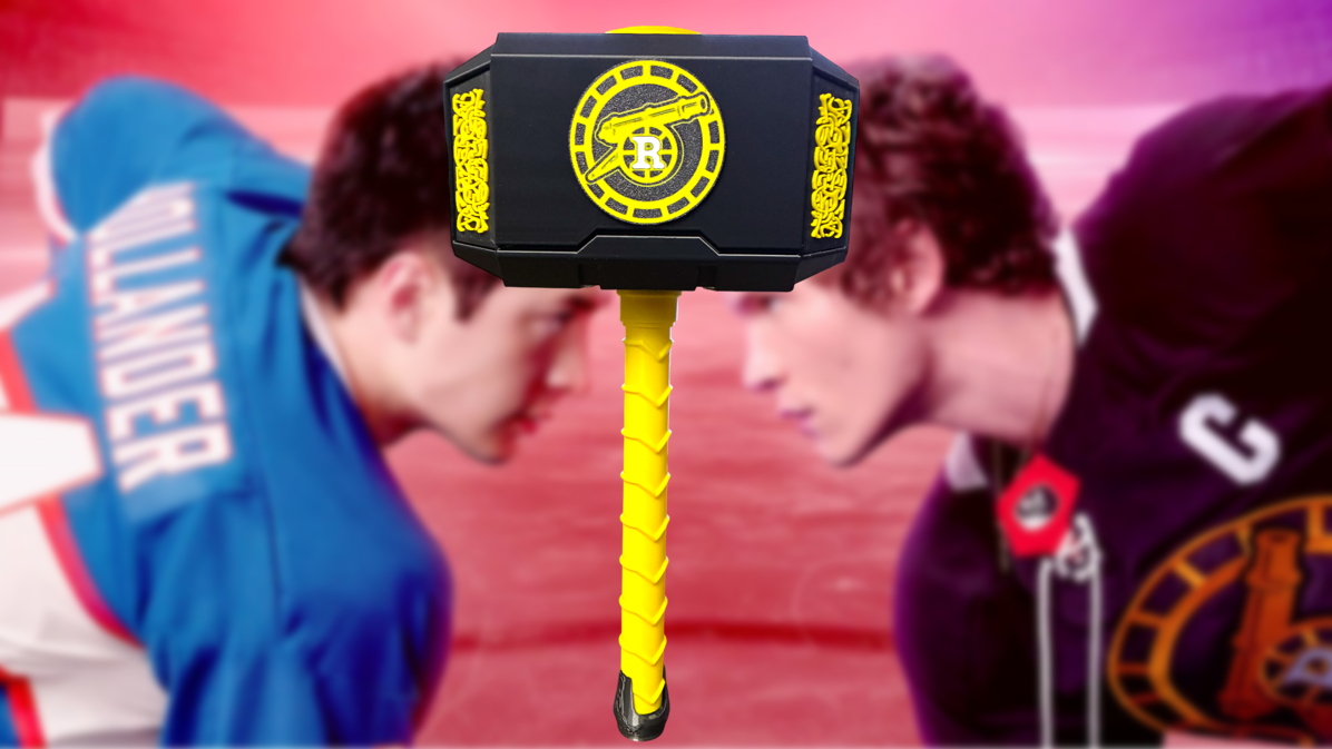 Heated Rivalry Boston Raiders Thor Hammer