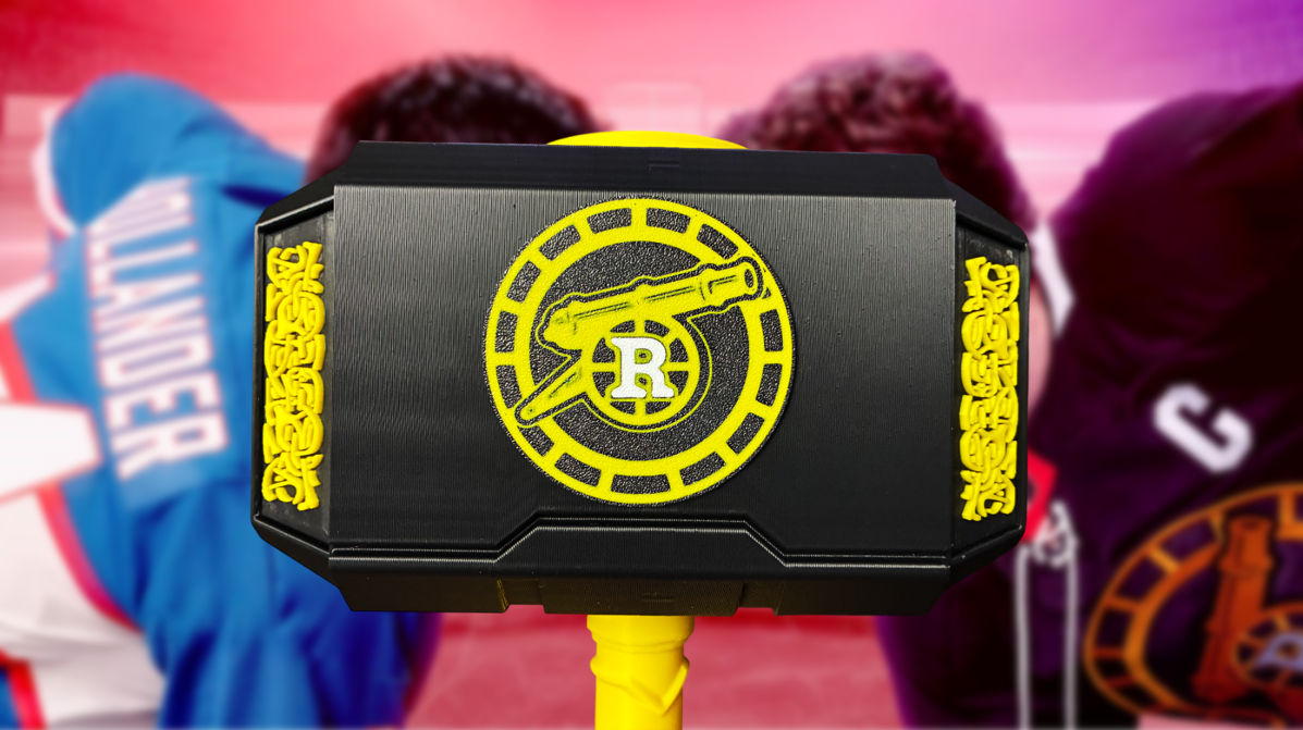 Heated Rivalry Boston Raiders Thor Hammer