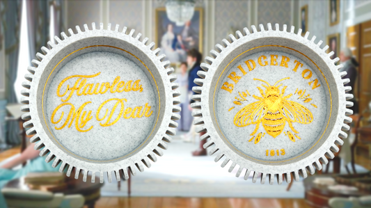 Bridgerton Trinket Tray Set (2) | Marble & Gold Decorative Trays