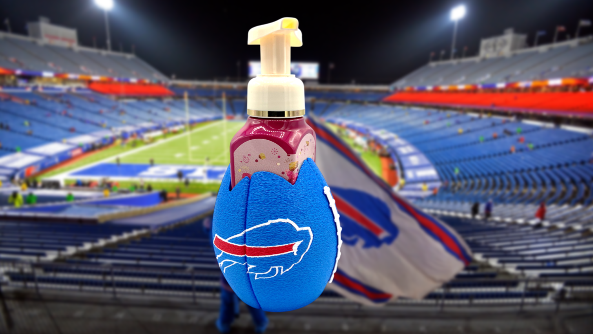 Buffalo Bills Football Soap Holder