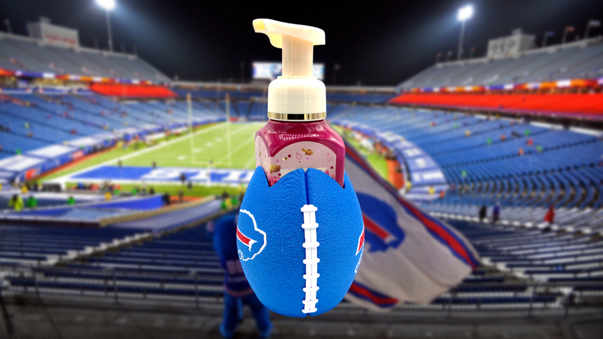 Buffalo Bills Football Soap Holder