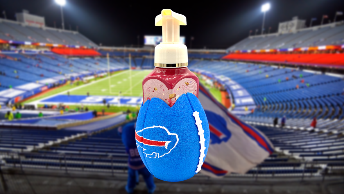 Buffalo Bills Football Soap Holder
