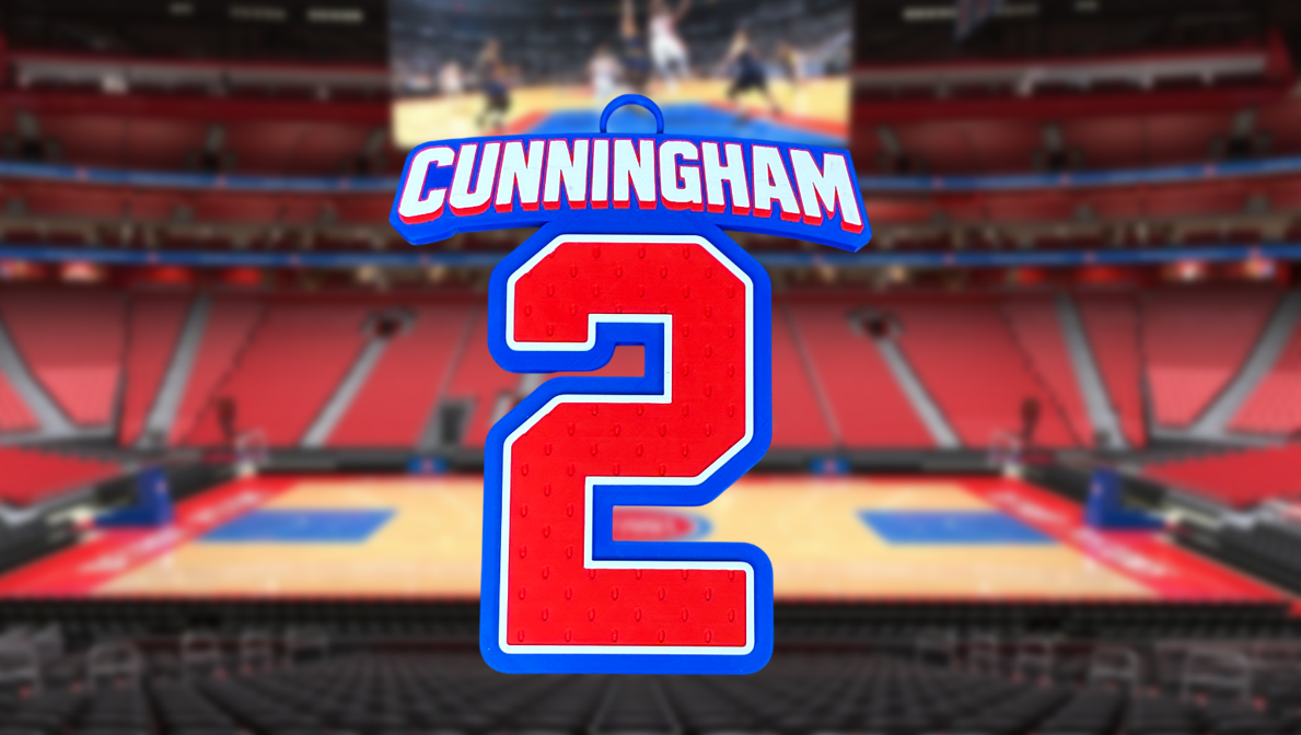 Cade Cunningham Basketball Jersey Inspired Hype Chain