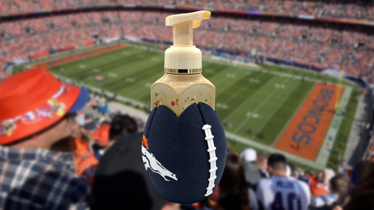 Denver Broncos Football Soap Holder