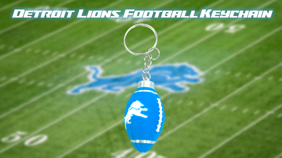 Detroit Lions Keychain