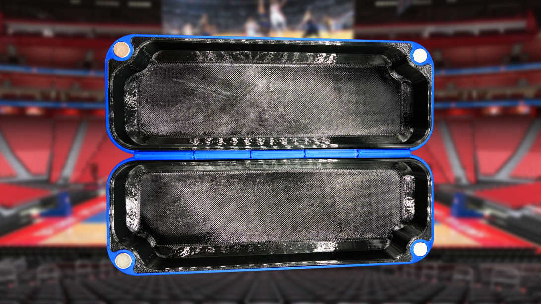 Detroit Pistons Basketball Inspired Hardshell Glasses Case