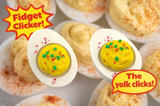 Deviled Egg Fidget Clicker