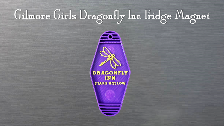 Dragonfly Inn Fridge Magnet