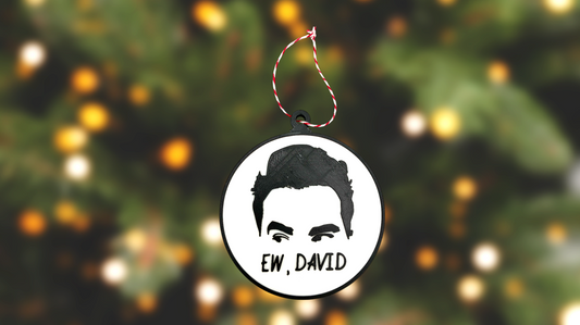 Ew, David Christmas Ornament