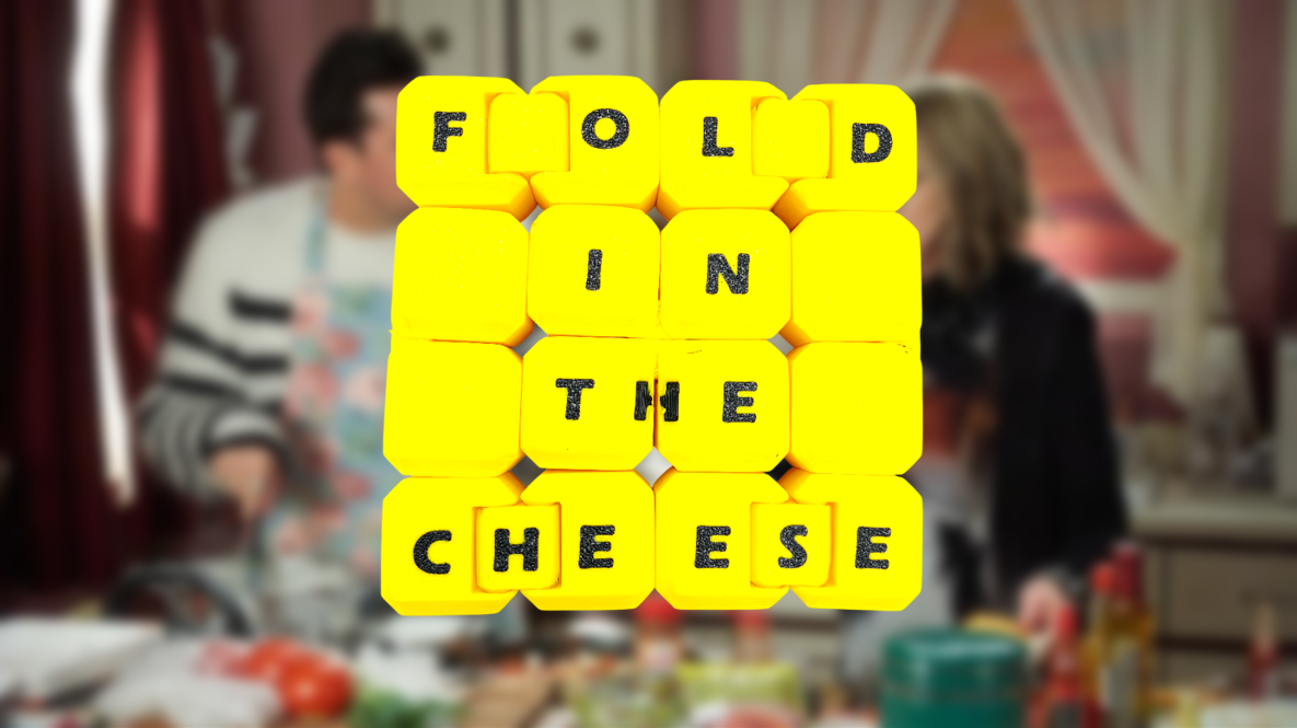 "Fold in the cheese" Fidget Cube