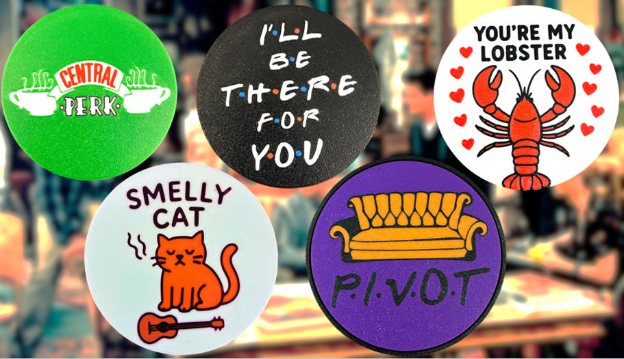 Friends Coaster 4 Pack