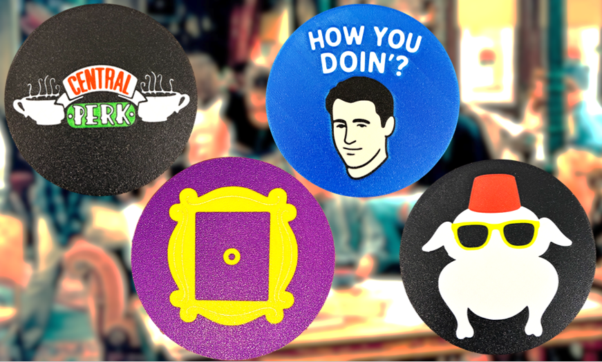 Friends Coaster 4 Pack