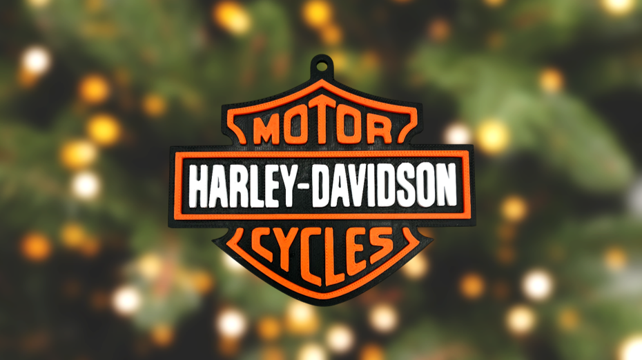 Harley-Davidson Logo Christmas Ornament