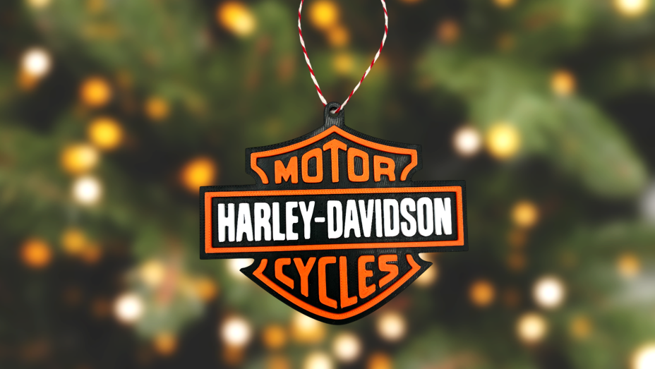 Harley-Davidson Logo Christmas Ornament