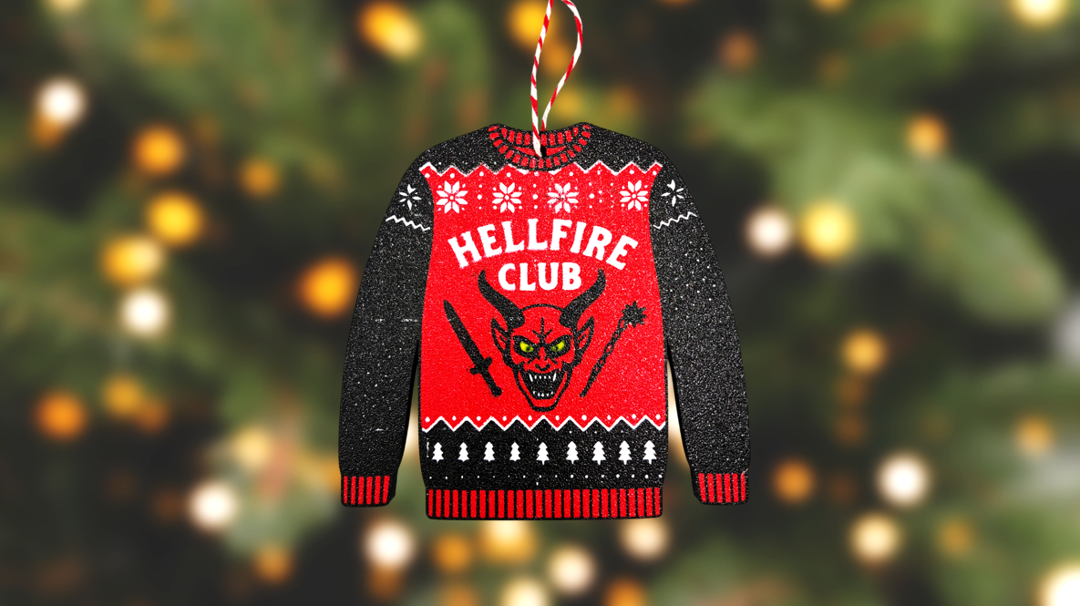 Hellfire Club Christmas Sweater Ornament
