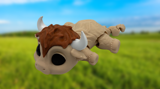 Articulated Highland Cow