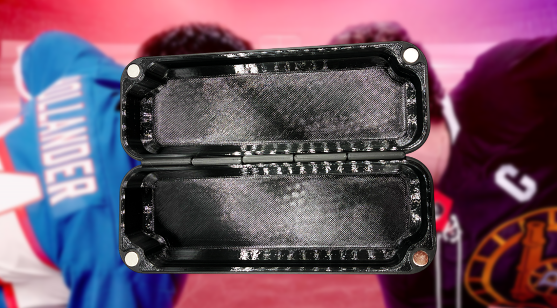 Heated Rivalry Hollanov Inspired Hardshell Glasses Case with Magnetic Closure